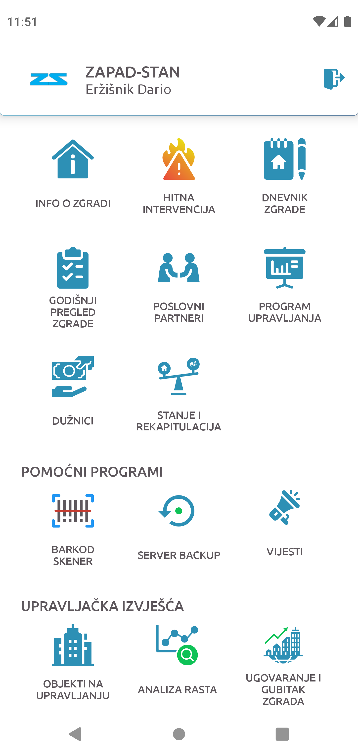 mUpravitelj - upravljanje zgradama na terenu